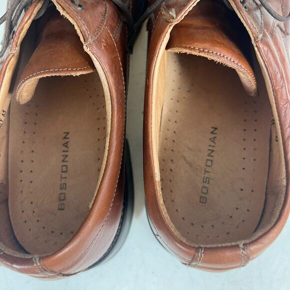 Bostonian STRADA Dress Shoe Mens Size 13M Cap-Toe Brown Leather Lace-Up Oxfords main image 10
